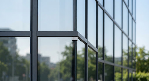 Architectural glass detail